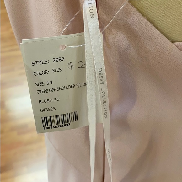 ✔️ blush pink bridesmaid dress